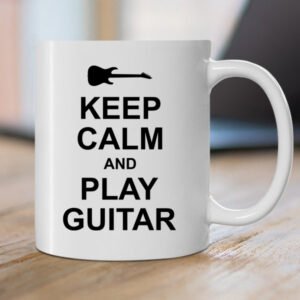 Play guitar mug