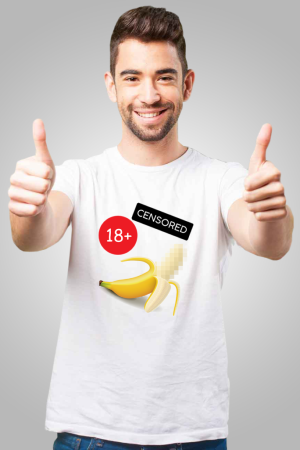 banana censored t-shirt