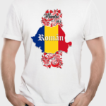 tricou mandru ca sunt roman