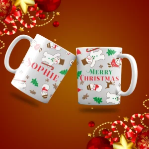 Merry Christmas personalized mug