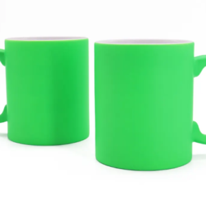 personalized green mug neon