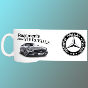 personalized mug for mercedes drivers