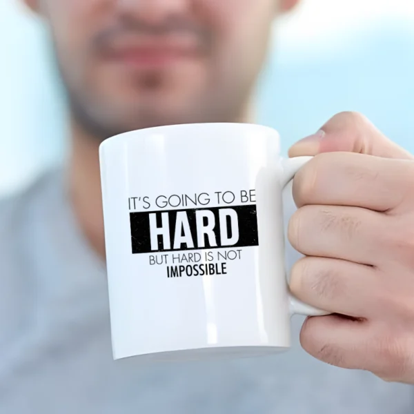 personalized mug with motivational messages