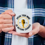 Speak your mind mug