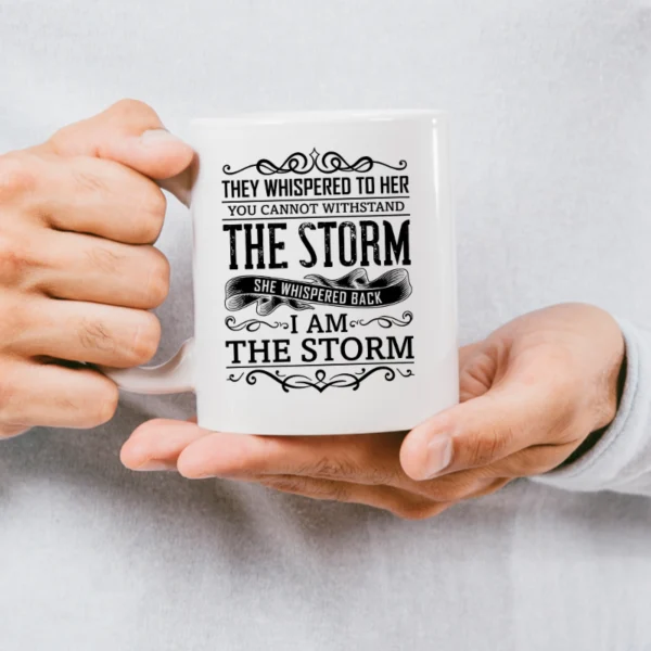 I am the storm MUG