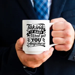 Taking it easy mug