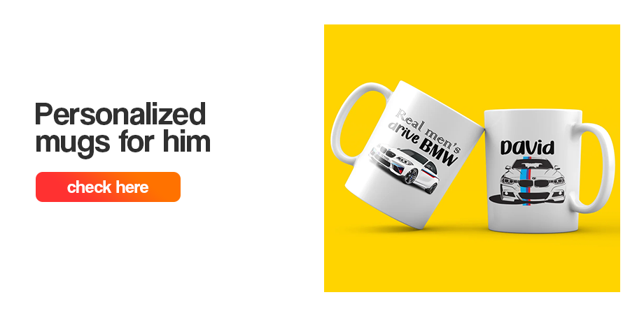 personalized mugs for him