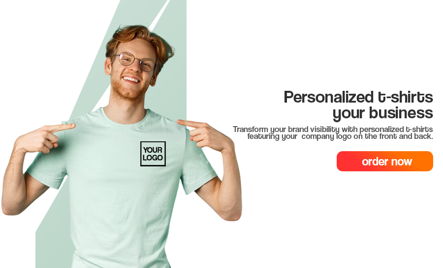 personalized t-shirts with your logo for your business